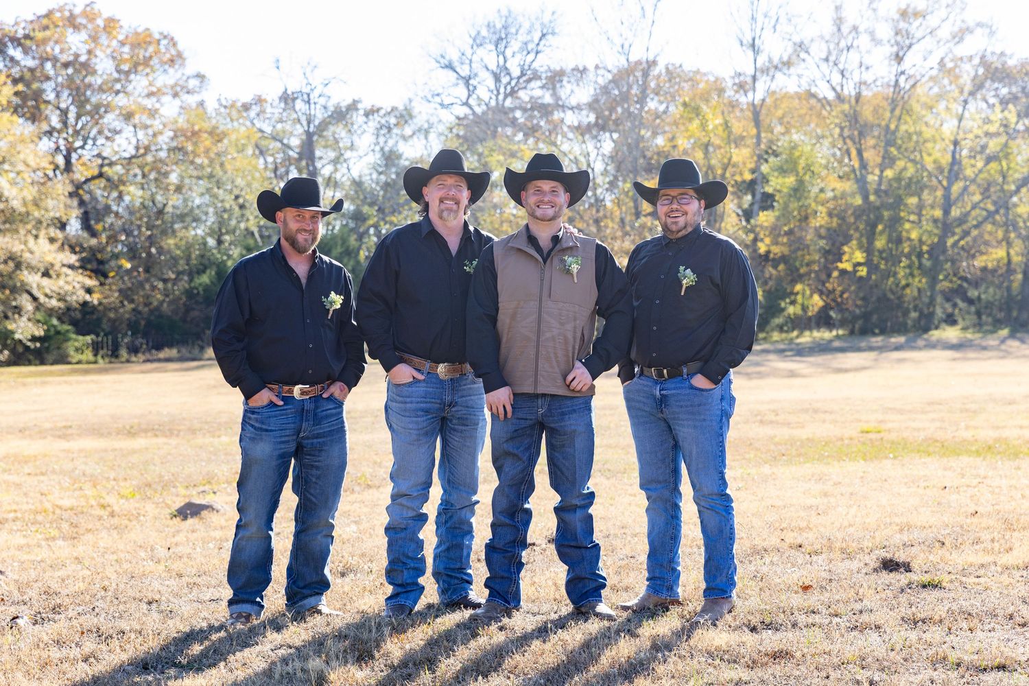 groom and groomsmen
