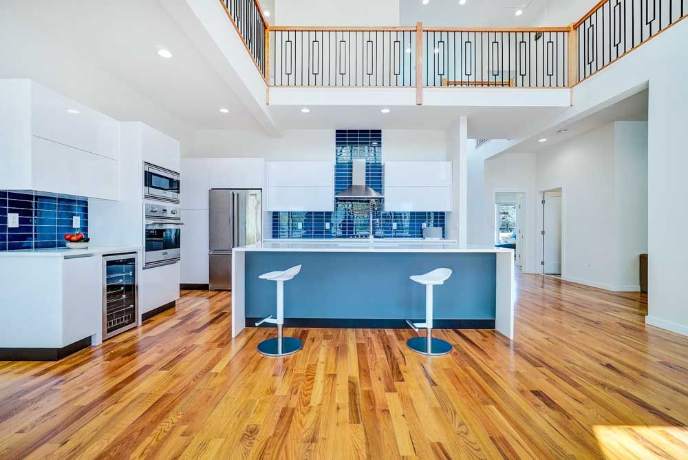 Professional Luxury Real Estate Photography Interior Kitchen Island Open Concept