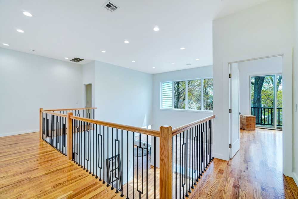 Professional Luxury Real Estate Photography Interior Staircase Overlook
