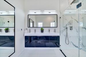 Professional Luxury Real Estate Photography Interior Modern Bathroom