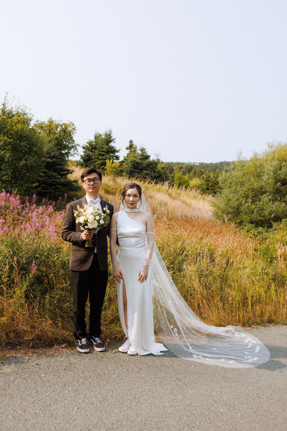 Wedding in Flatrock, captured by Newfoundland documentary style wedding photographer Kaitlyn Yvette