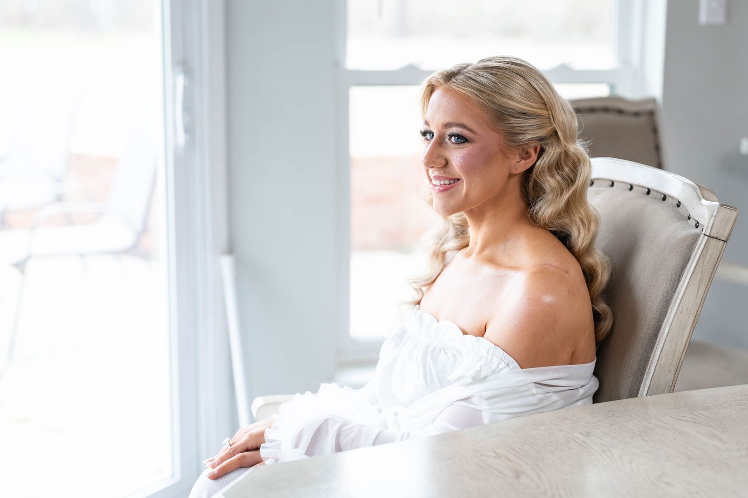 bride getting ready