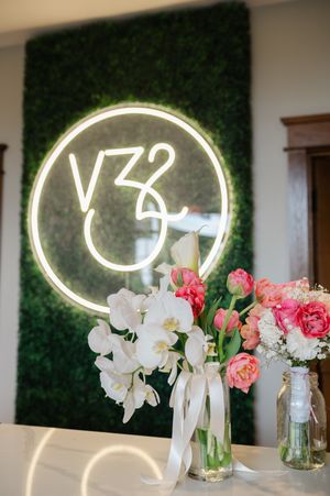 flowers at venue 3 two