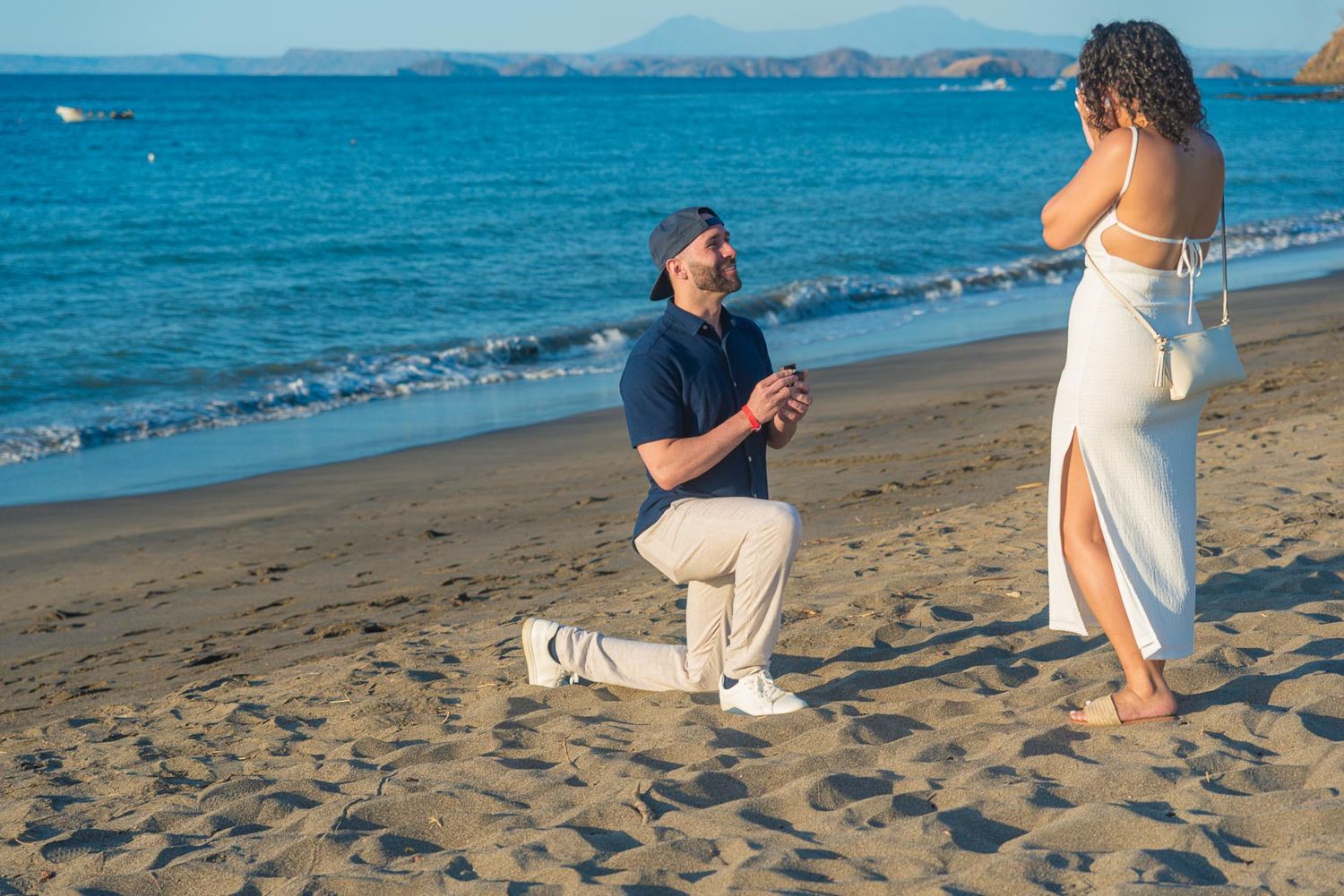 Beach proposal overlooking the ocean in Playas del Coco Costa Rica