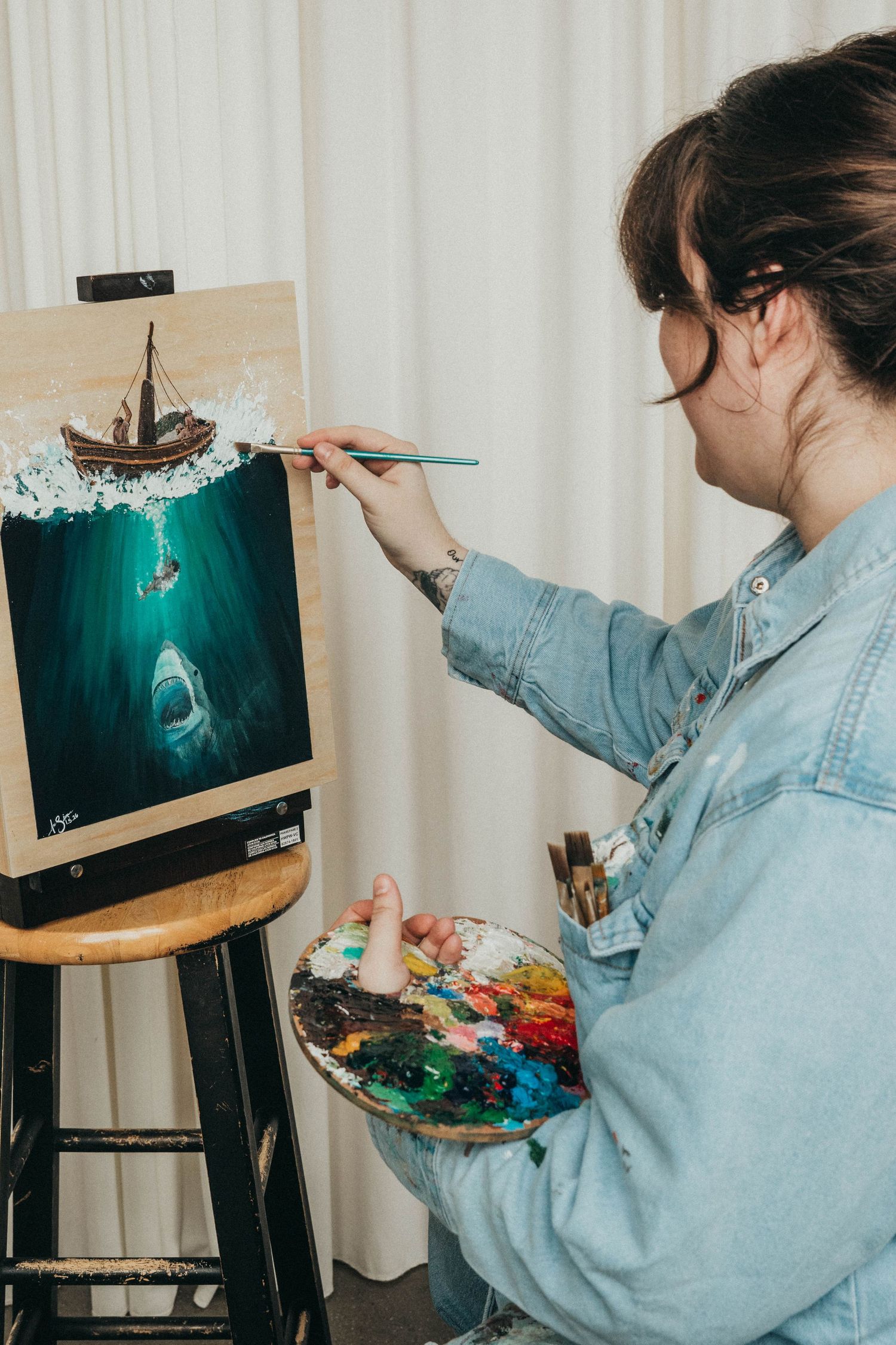 painting a Jonah painting