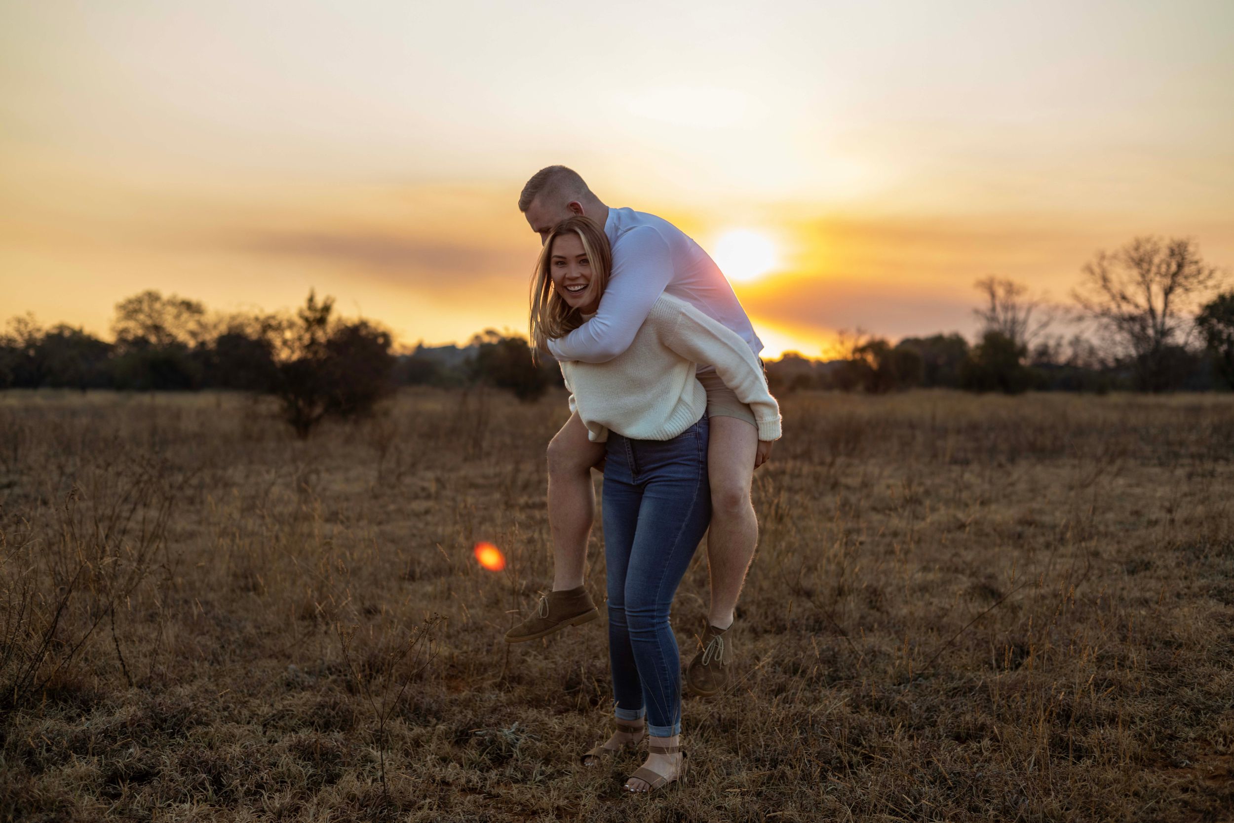 Engagement, Sunset