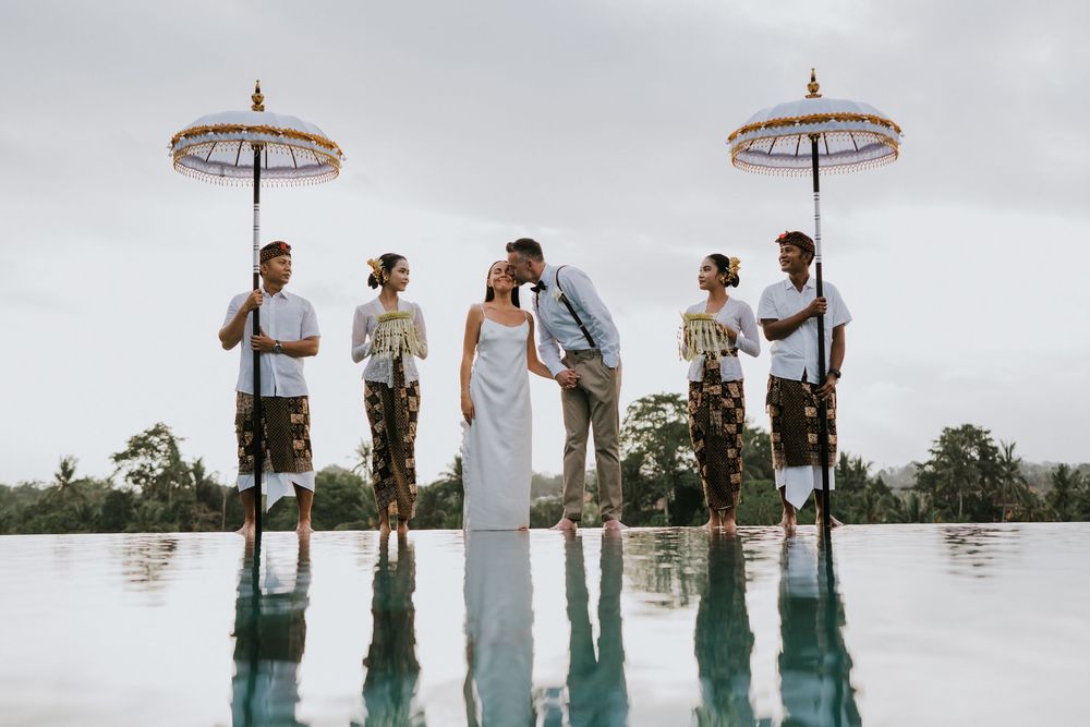 Bali resort wedding photography at Adiwana Bisma Ubud, Bali.