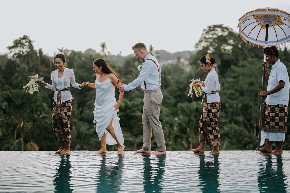 Bali resort wedding photography at Adiwana Bisma Ubud, Bali.