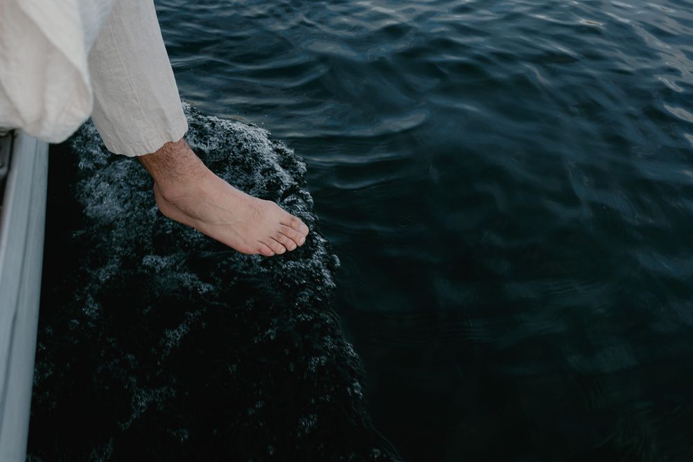 Séance engagement en voilier sur le lac Léman à Genève.