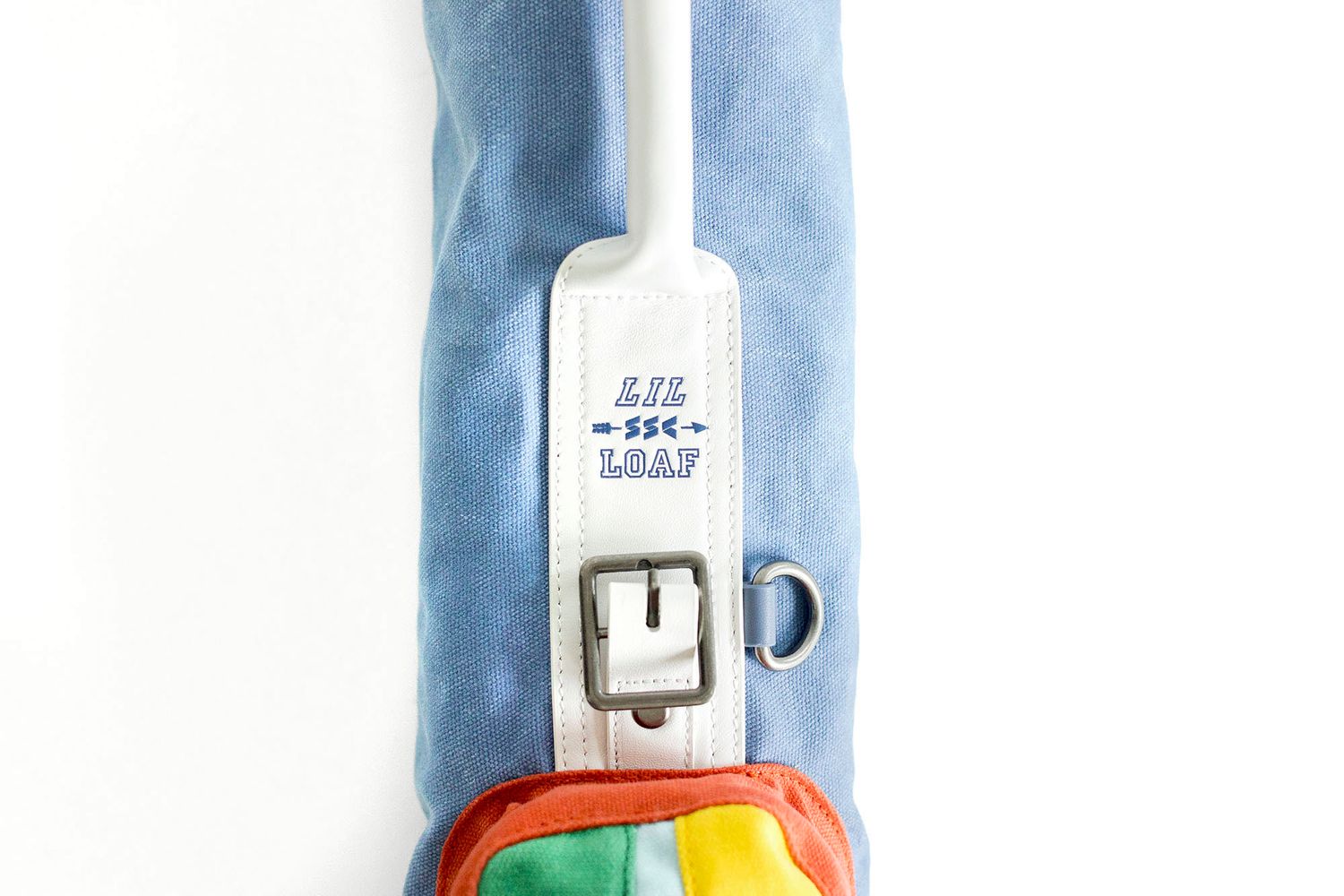Collaboration golf bag created by Charlie Golf Co and Sugarloaf Social Club logo handle