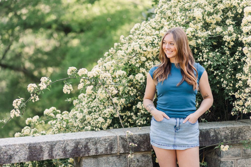 Senior portrait of a high school senior by senior portrait photographer in Richmond, Va.