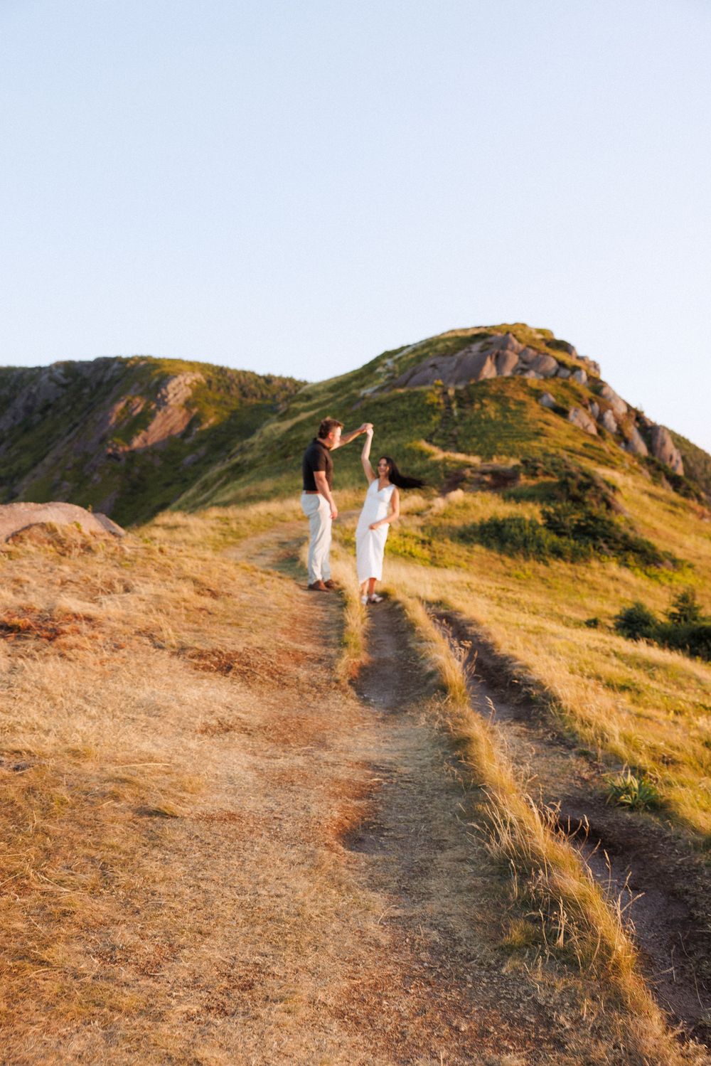 Torbay Point engagement session by Newfoundland documentary style photographer Kaitlyn Yvette