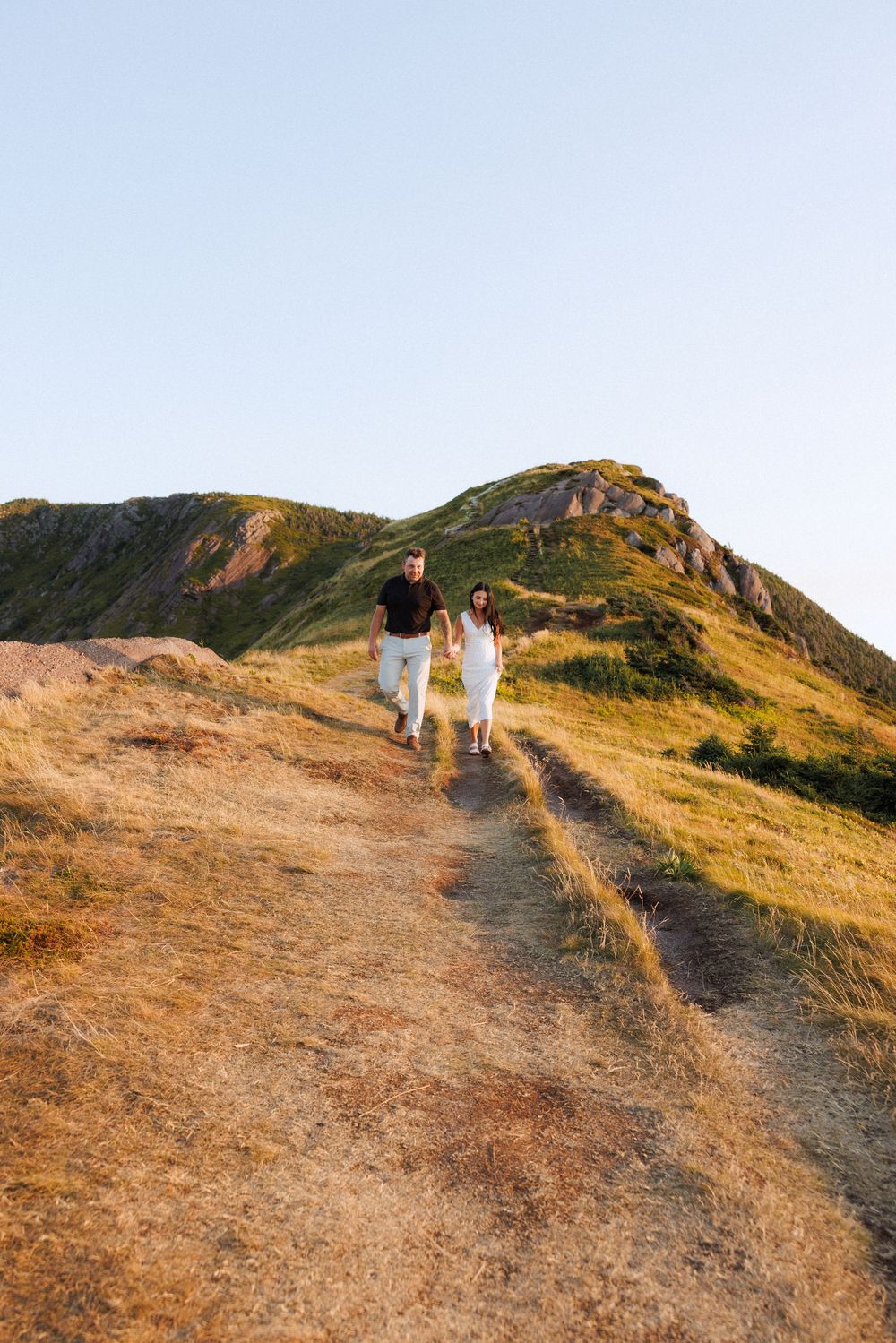 Torbay Point engagement session by Newfoundland documentary style photographer Kaitlyn Yvette