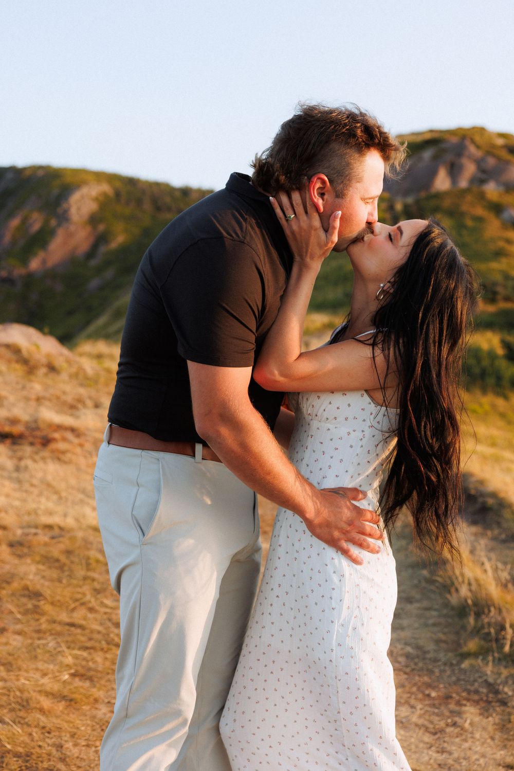 Torbay Point engagement session by Newfoundland documentary style photographer Kaitlyn Yvette