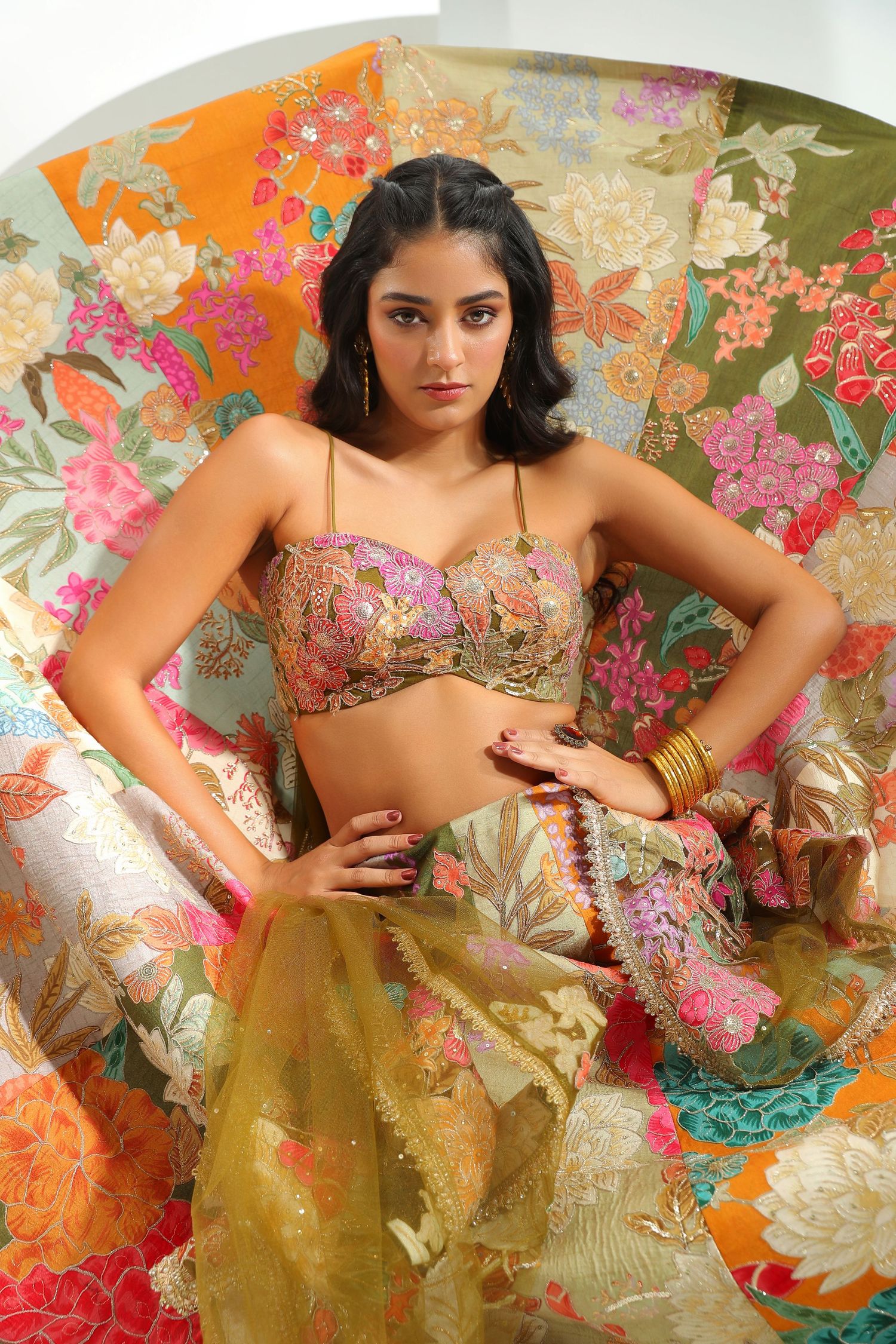 Professional fashion photographer in Delhi capturing editorial fashion photography with cinematic mood and bold styling