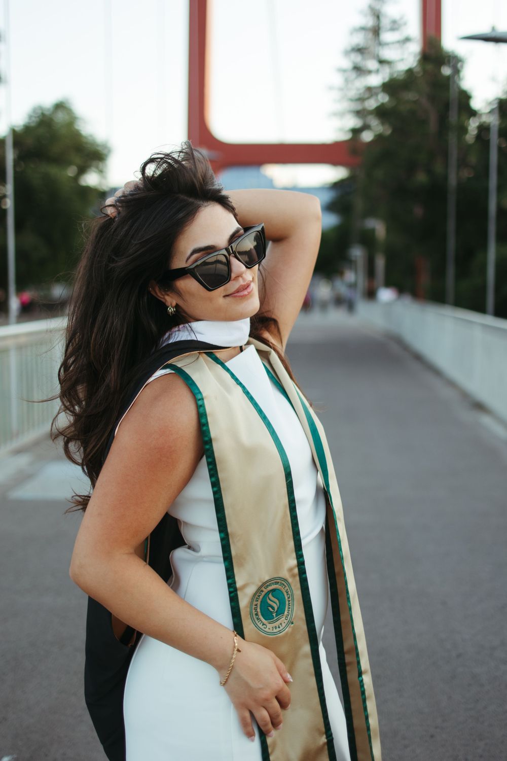 Abby Flaig Photography - Sacramento State graduation photography. Unique and fun graduation photos in Northern California.