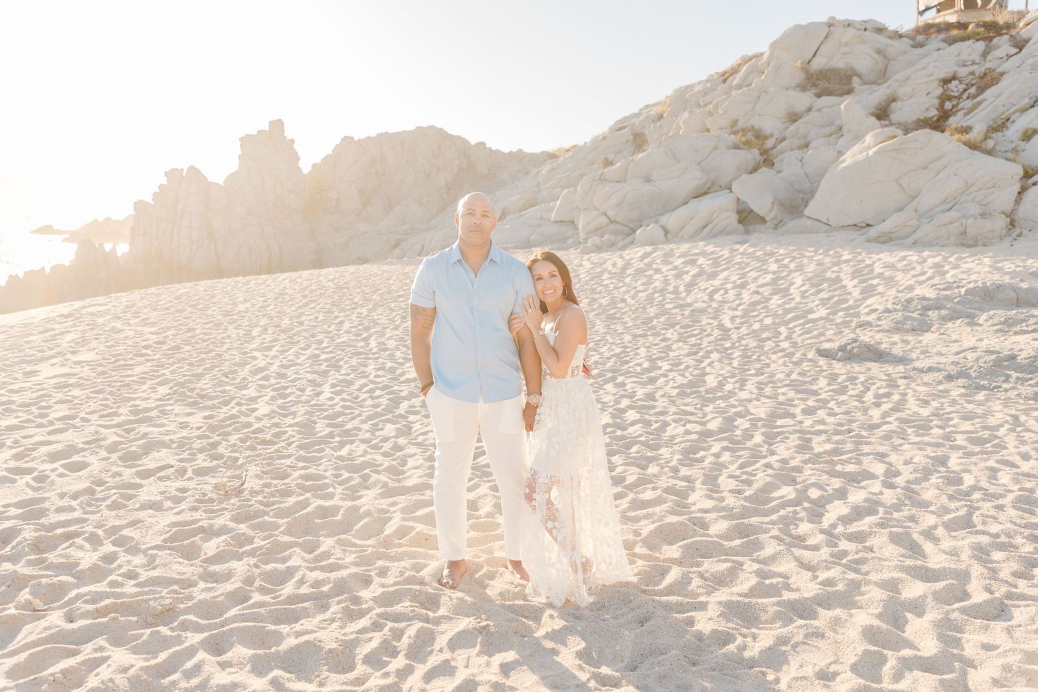 Engagement Photo Shoot during their vacation at Los Cabos