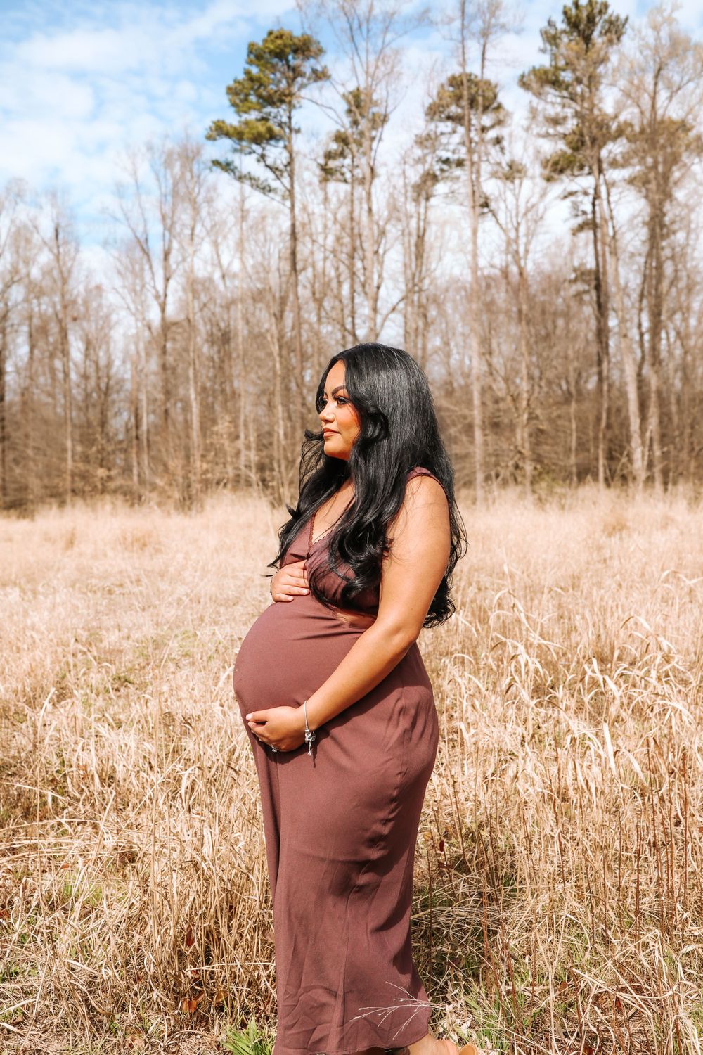 Boho Maternity Virginia Photographer