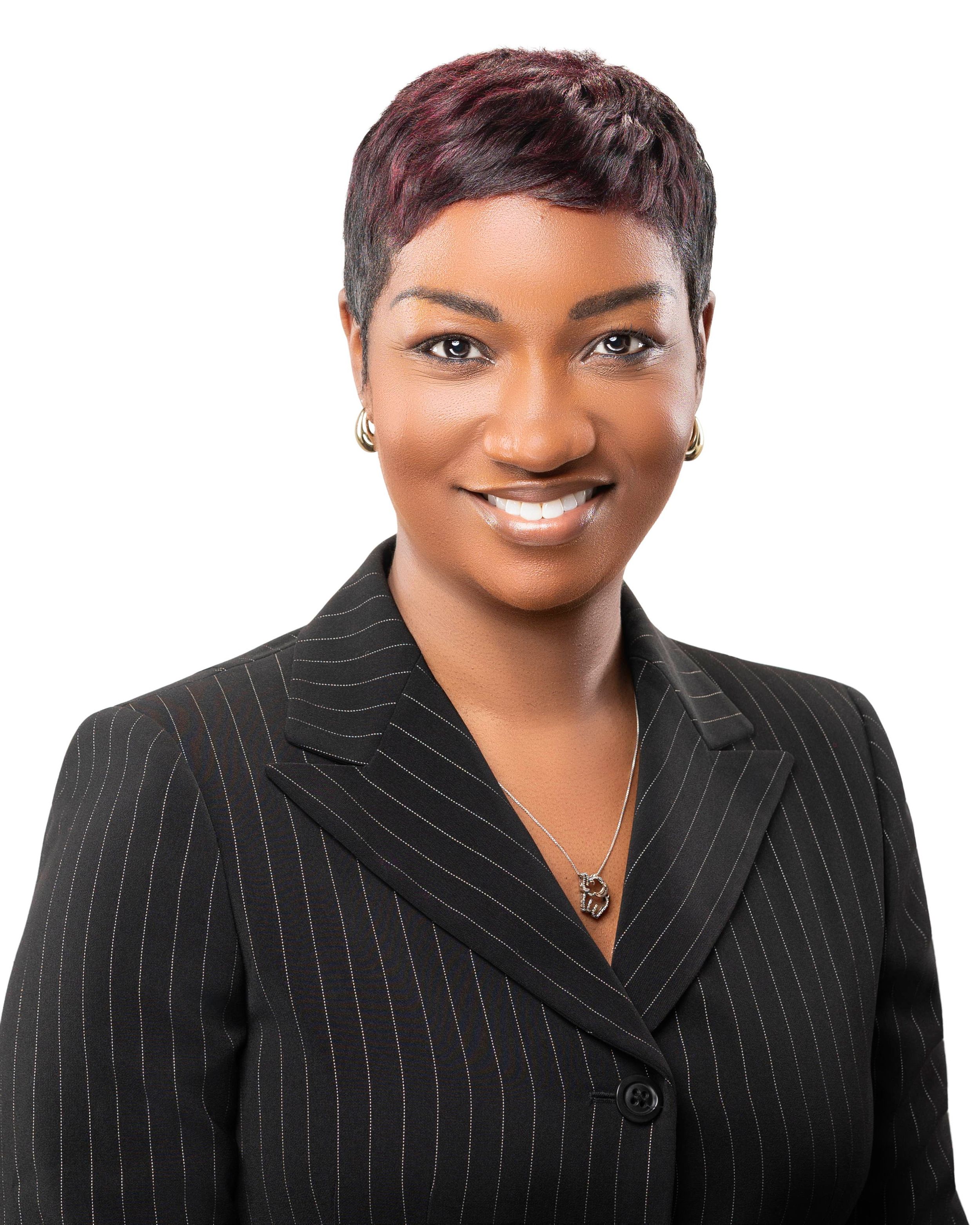 Professional business headshot of executive photographed at Ken Nadali Photography studio in Columbia, MD.