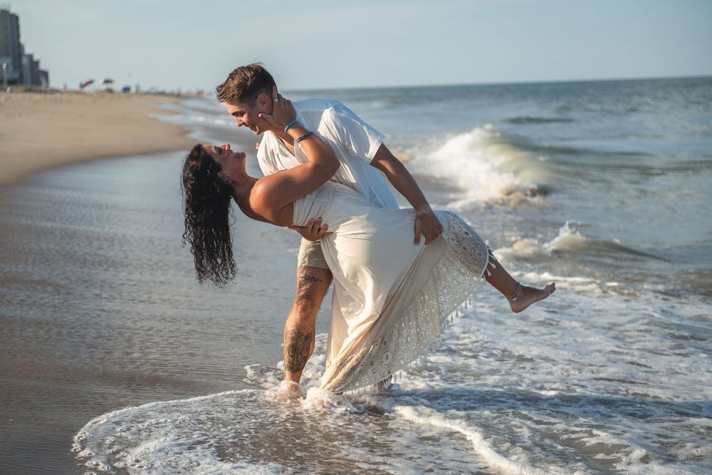 engagement photography in ocean city, maryland