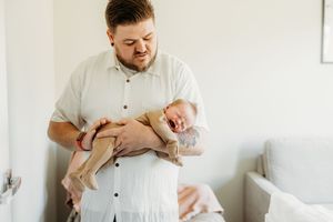 in home newborn photos