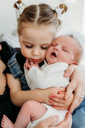 in home newborn photos