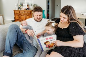 in home newborn photos