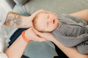 in home newborn photos