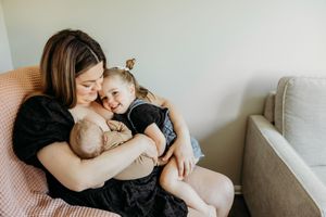 in home newborn photos