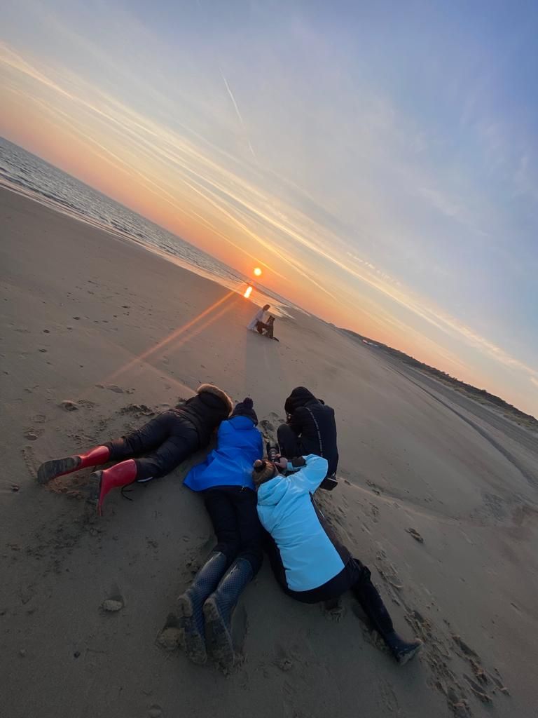 Fototour nach Renesse mit Samira, Karina und Jil