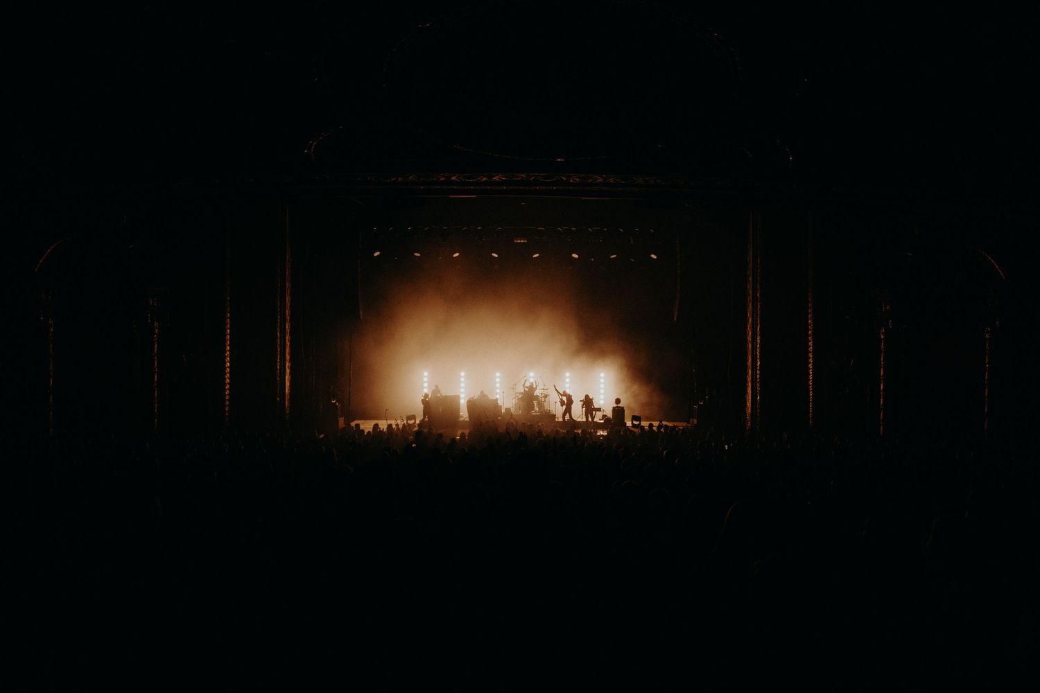 Hozier performing at the Wang Theater in Bosotn