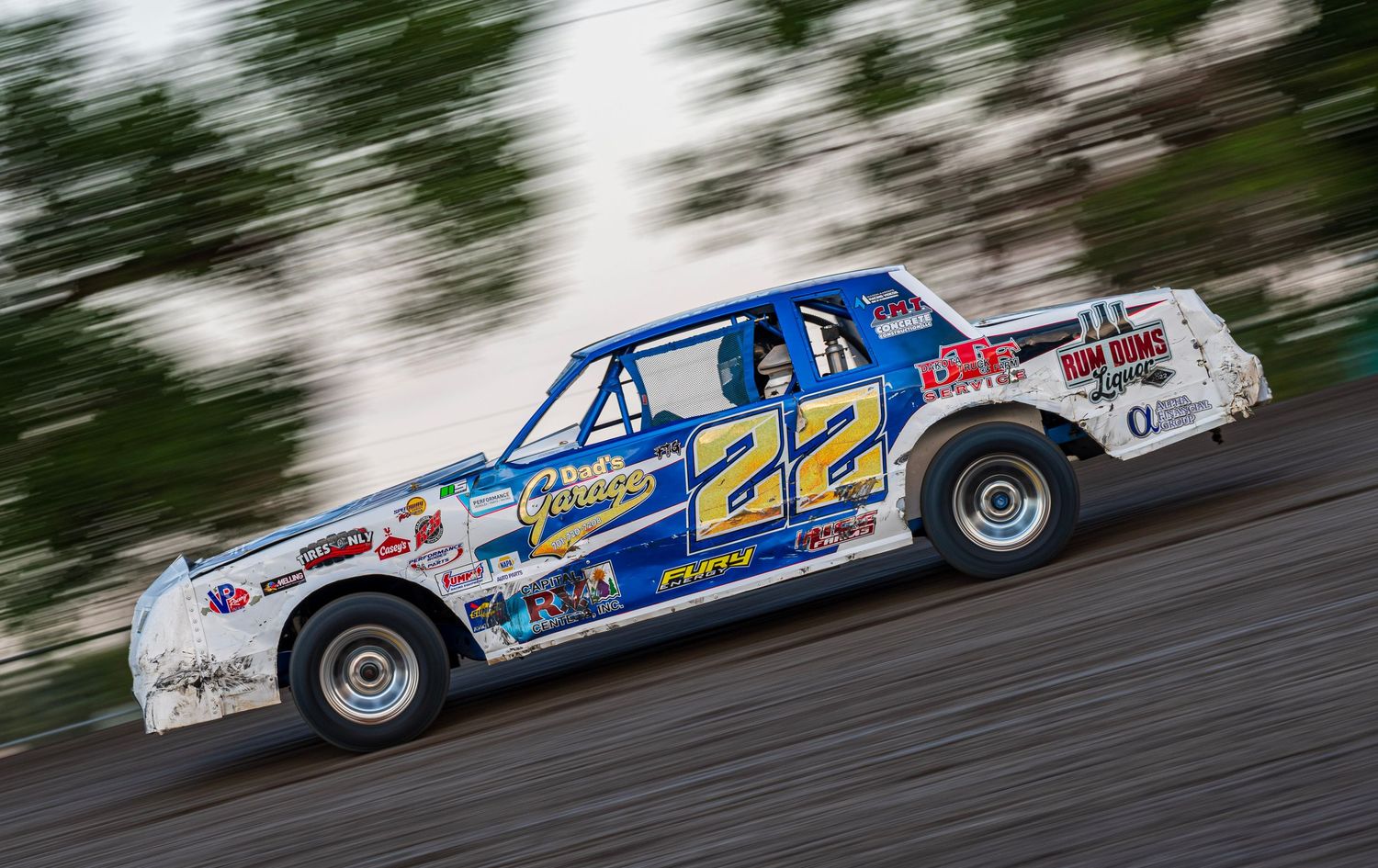 Kyler Satran Minot North Dakota Nodak Speedway IMCA Hobby Stock Class