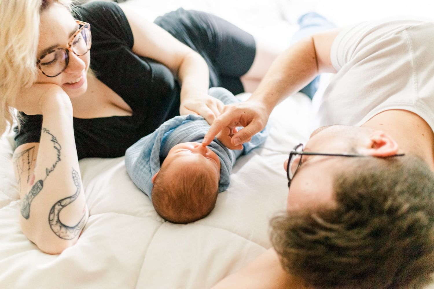 Newborn Family Photos in Pittsburgh, PA
