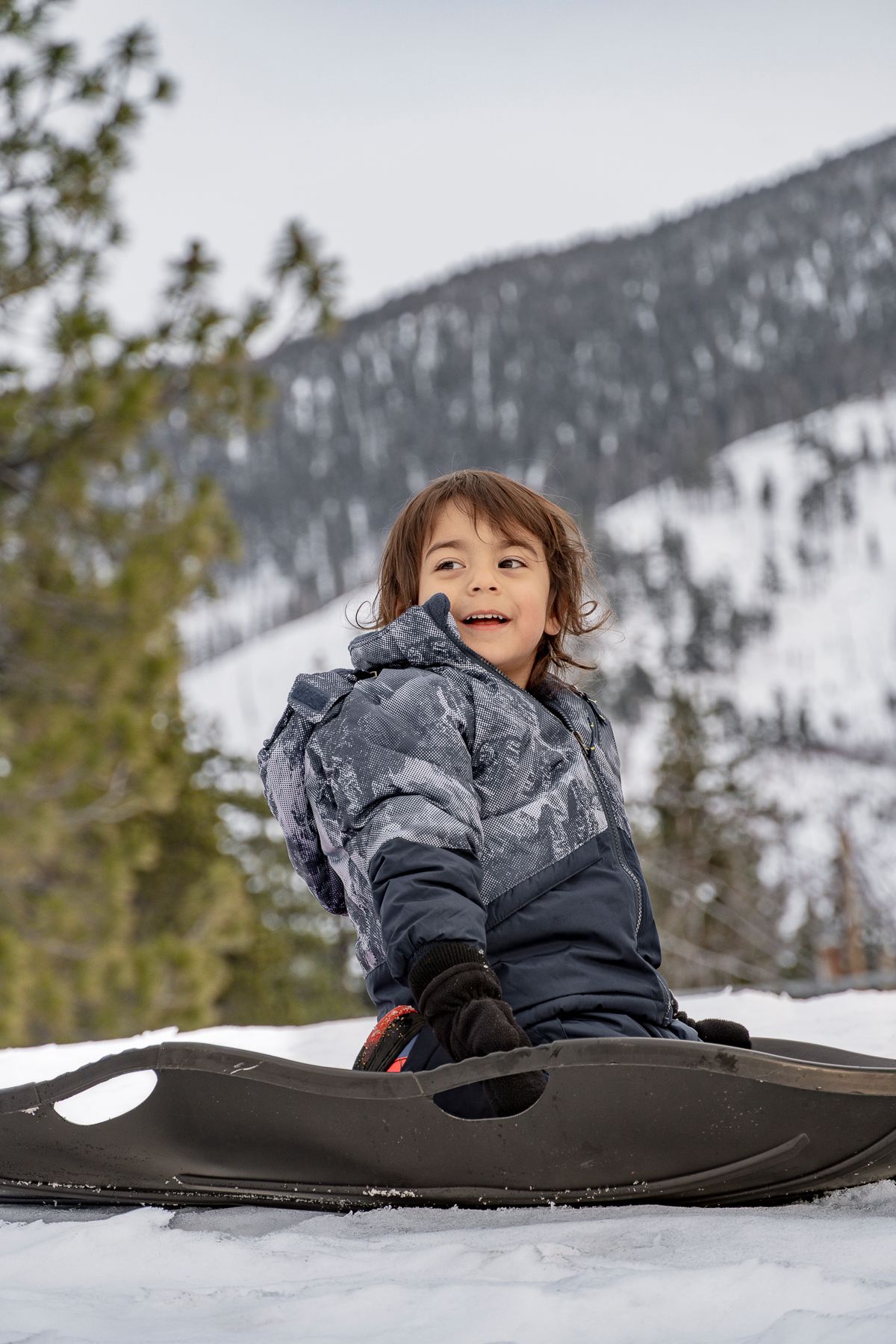 snow child portrait