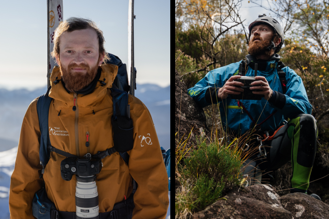 Steve Small adventure filmmaker and photographer mountaineering and canyoning
