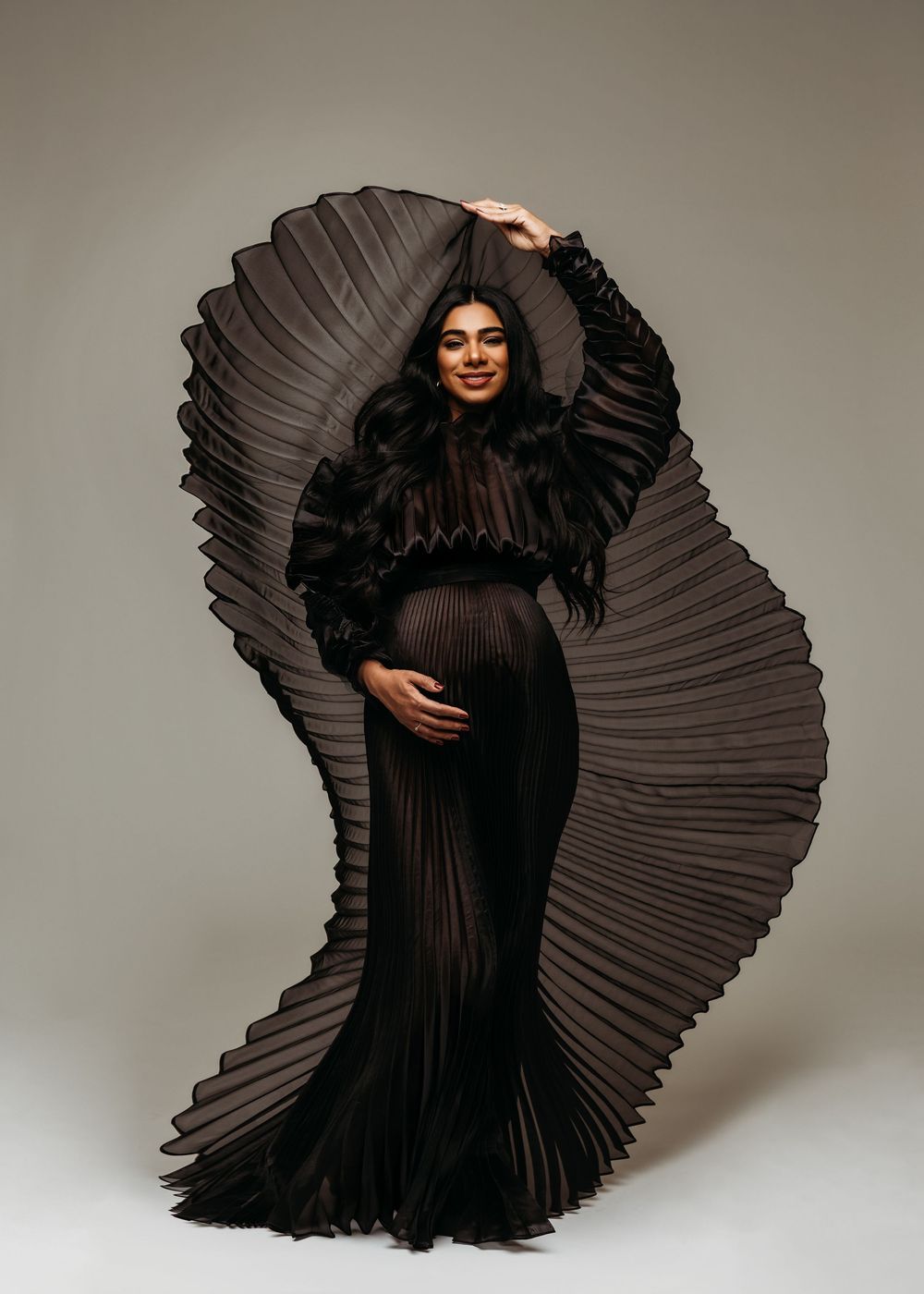 Photographer with gowns