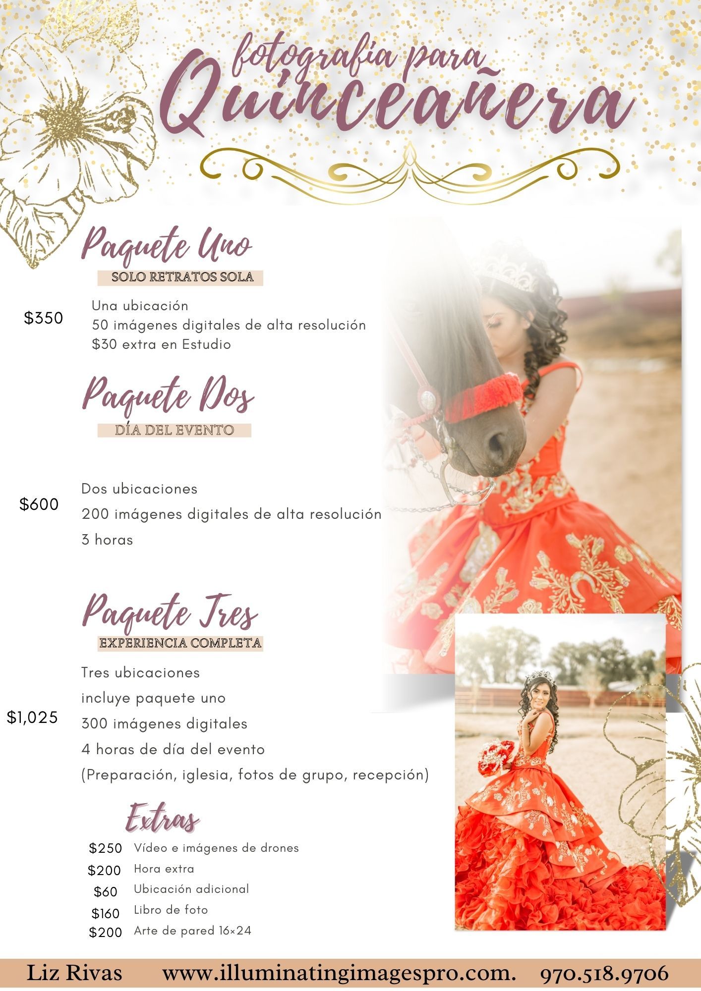 Quinceañera Photos in greeley colorado. prices for quinceañera located in colorado