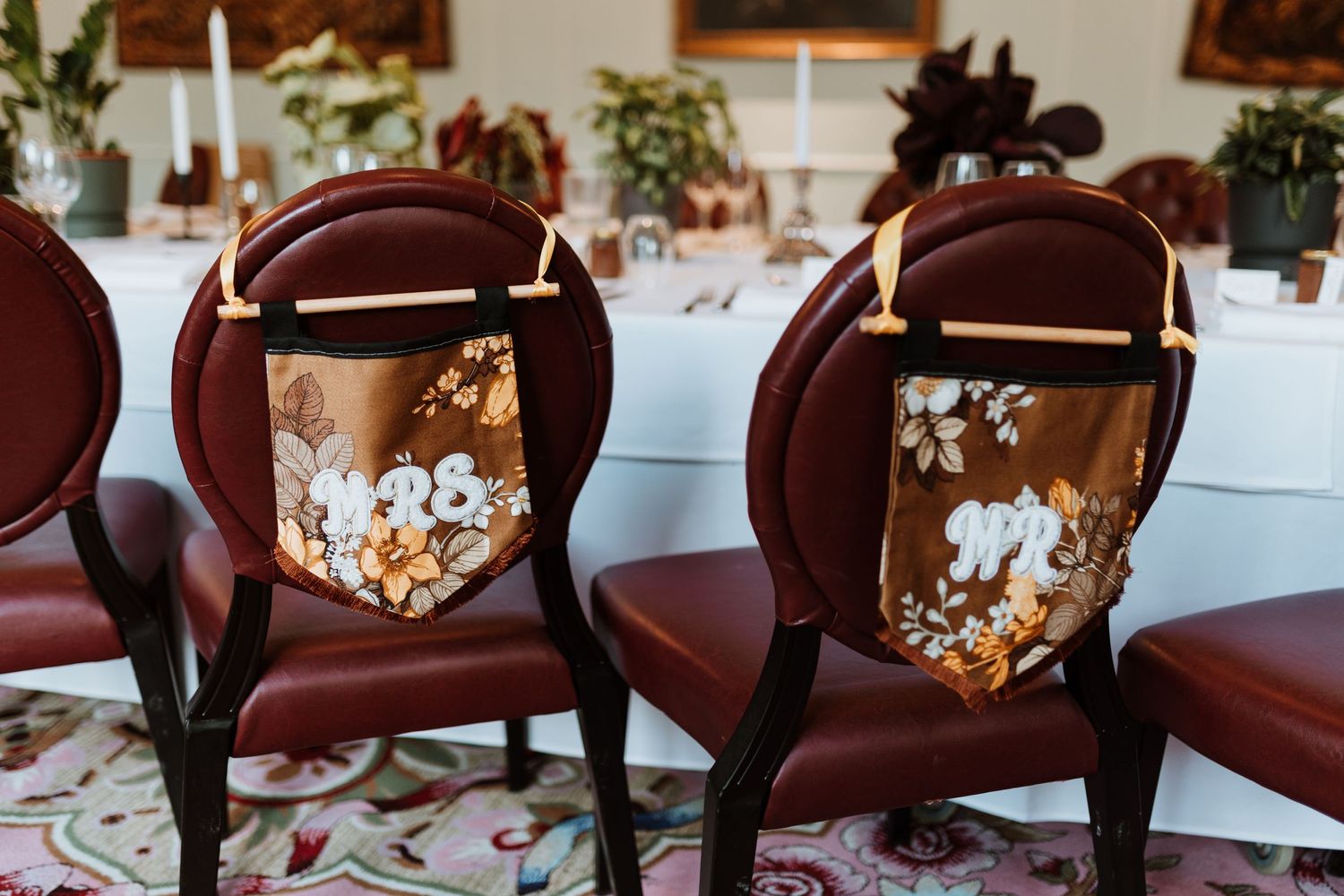 Gorgeous details made by the bride
