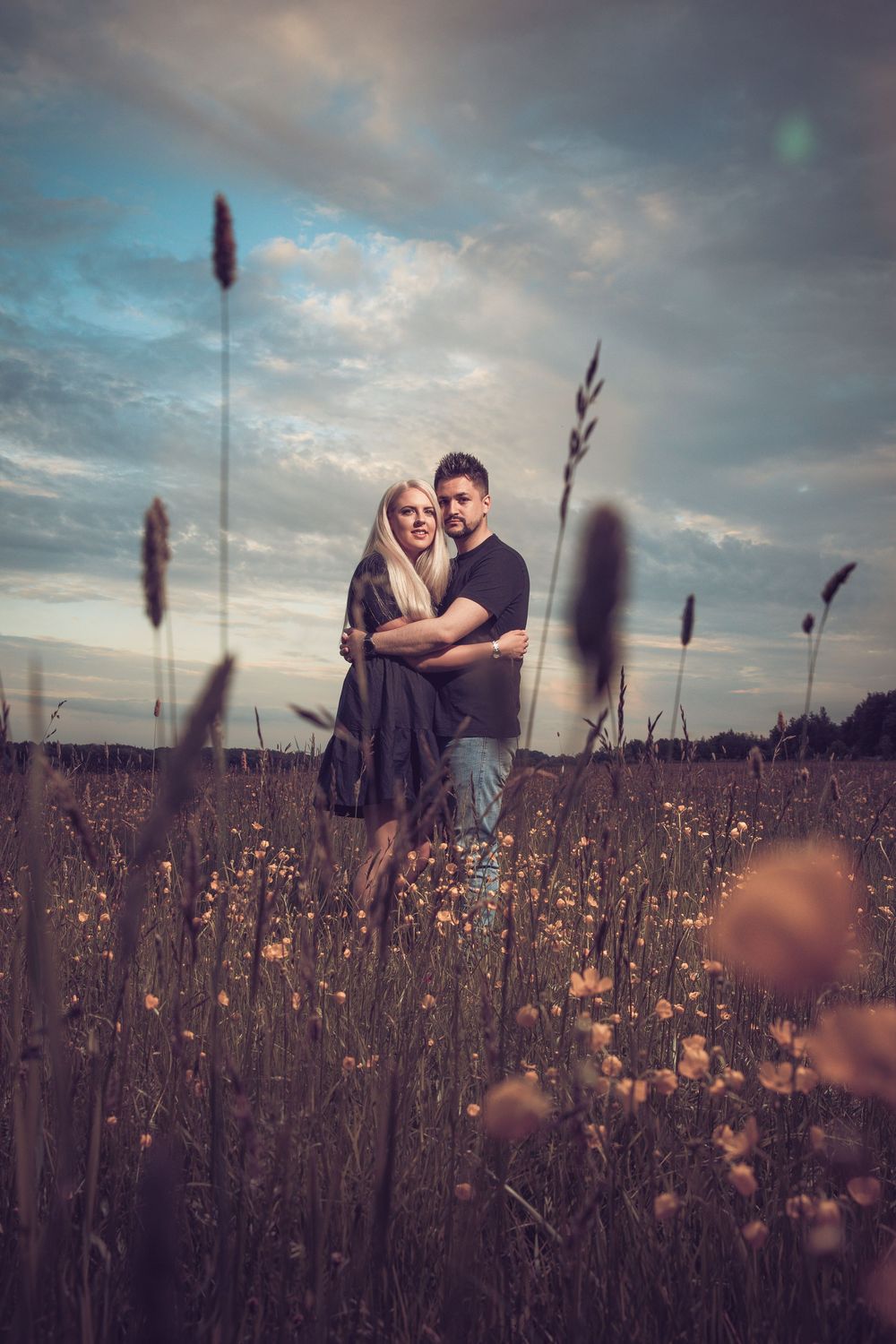 Natural pre-wedding photography at Bramcote Hills Park Nottingham