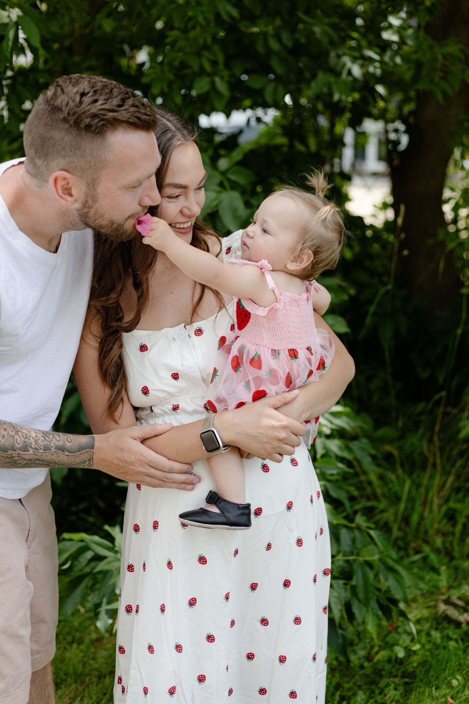 outdoor family photography session