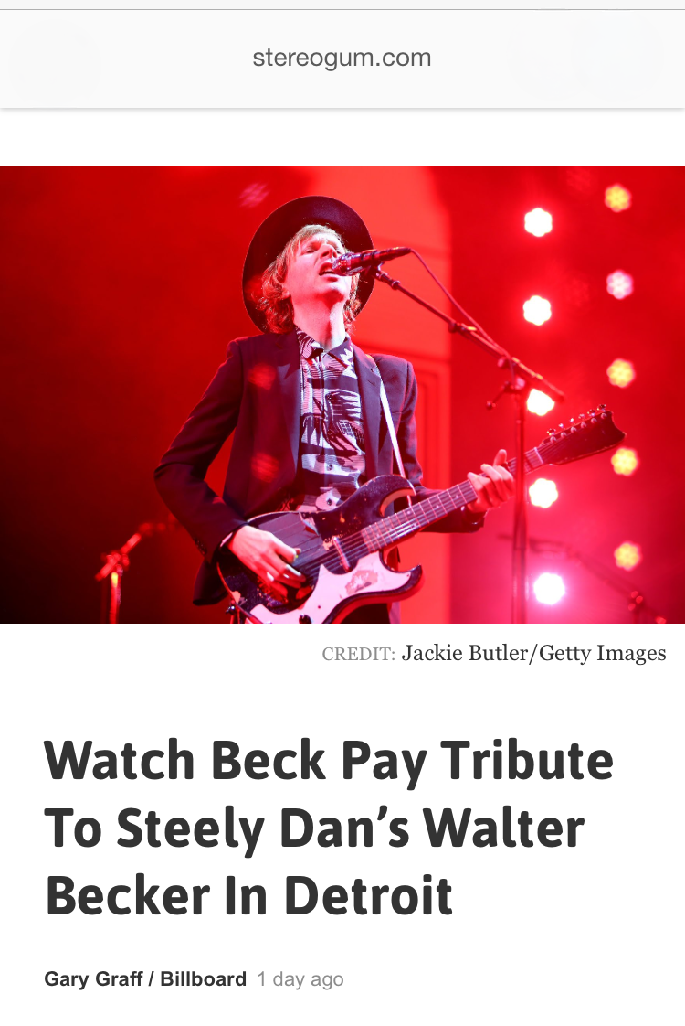 Beck
Stereogum
©Jackie Butler