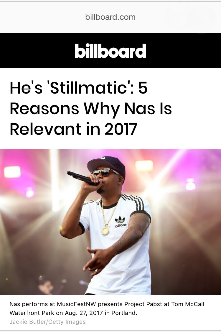 Nas
Billboard Music
©Jackie Butler