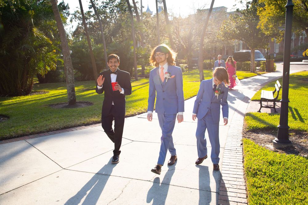 Editorial style wedding photography at University of Tampa, Clearwater, St Pete, Sarasota, Naples, and Dunedin, Florida
