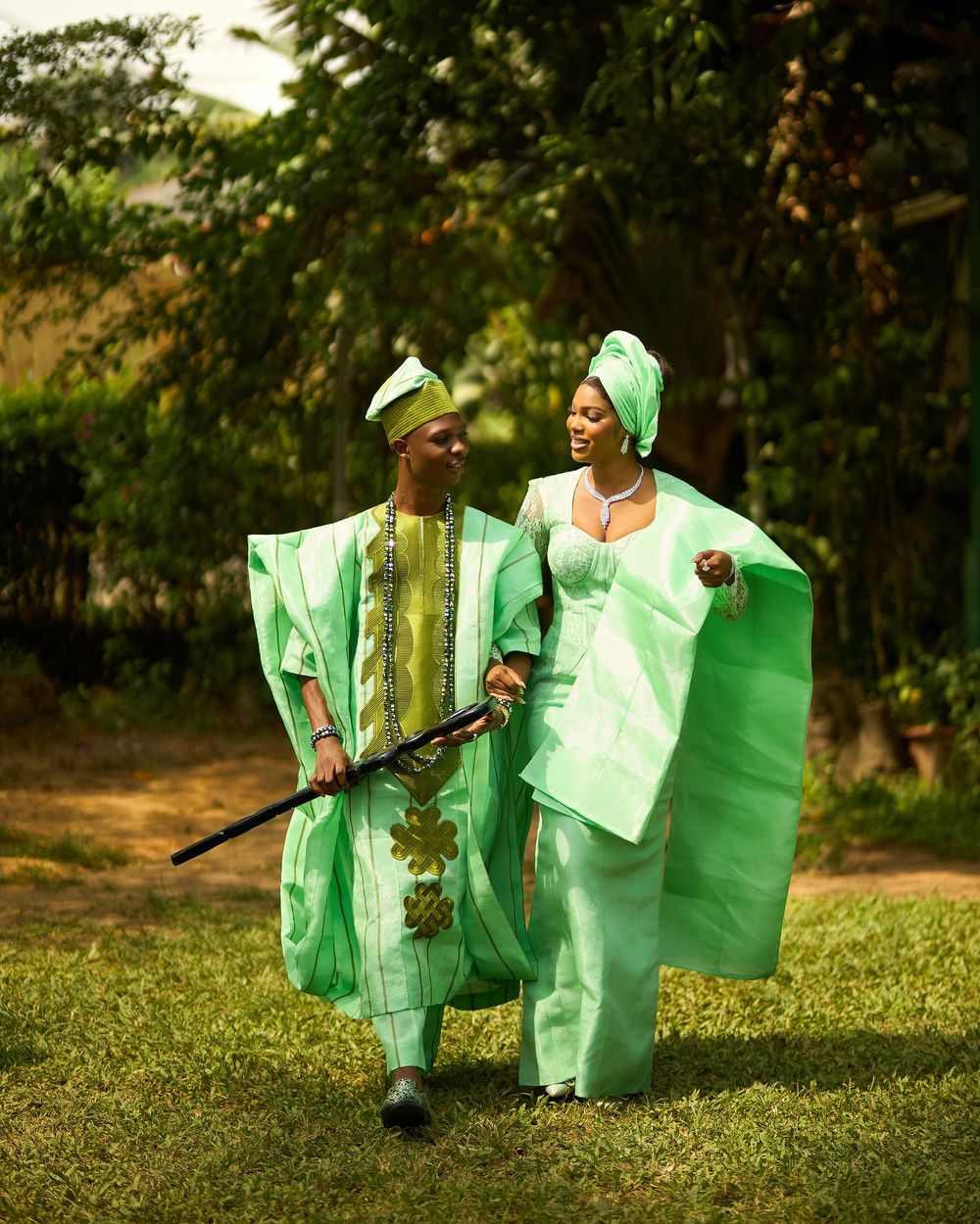 Romantic wedding portrait captured by Roy Ayomide Studios with timeless storytelling and elegant composition.Fine art couple portrait photog