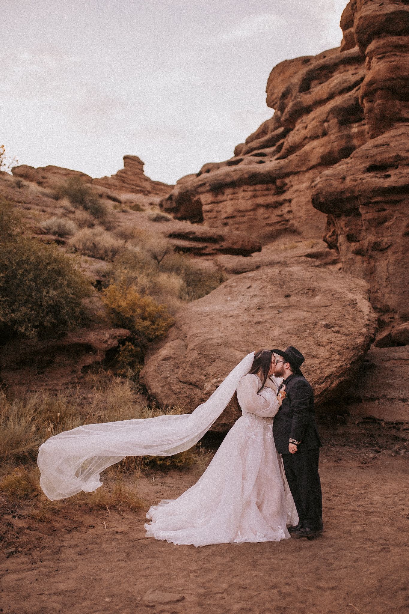 Albuquerque couples session. LGBT friendly wedding photographer New Mexico. Adventure elopement photographer New Mexico. Queer photographer.