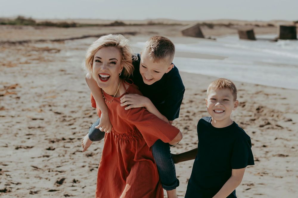 Family Photoshoot at the beach, Swakopmund