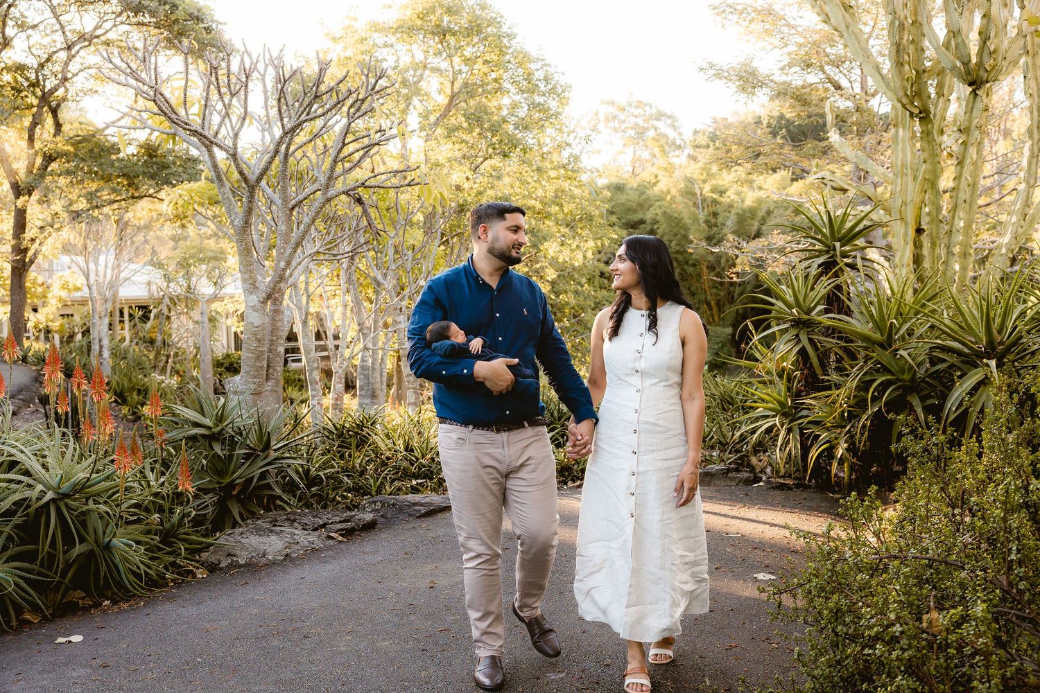 Family photo shoot at home on private Brisbane property
