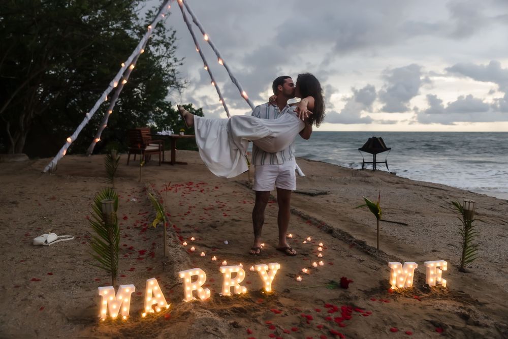 JW marriott Guanacaste surprise proposal photos