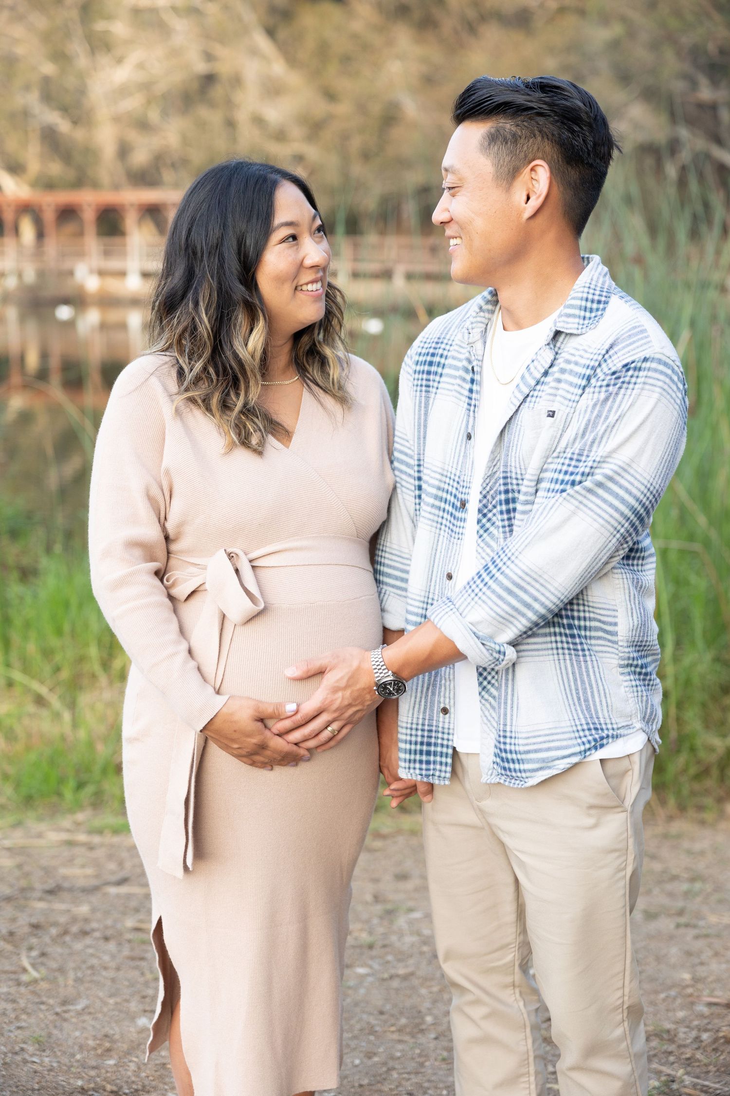 Maternity session in Huntington Beach