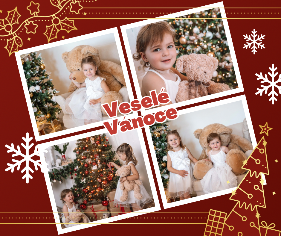 Vánoční focení Brno Bystrc Christmas photosession